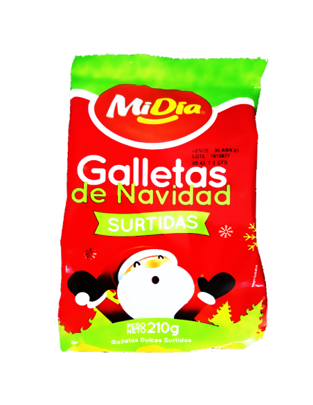 GALLETAS DE NAVIDAD MI DIA 200 GR