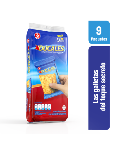 GALLETAS DUCALES  9 PQTE 243