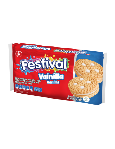 GALLETAS FESTIVAL DE VAINILLA NOEL 12403