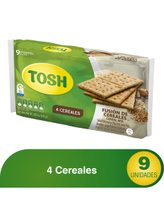 GALLETAS FUSION DE CEREALES TOSH