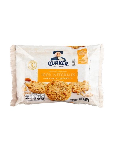 GALLETAS GRANOLA QUAKER  180 G