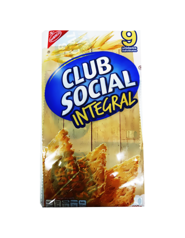 GALLETAS INTEGRAL CLUB SOCIAL  9 UND