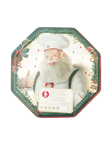 GALLETAS NAVIDAD OCTOGONAL NOEL 260 G