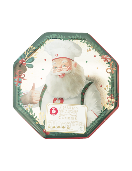 GALLETAS NAVIDAD OCTOGONAL NOEL 260 G