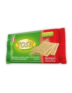 GALLETAS TOSH AJONJOLI 9 PAQUETES 