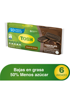 GALLETAS TOSH CHOCOLATE NOEL