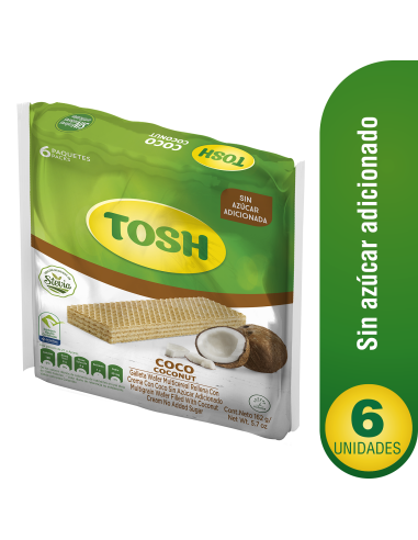 GALLETAS TOSH WAFER MULTICEREAL 