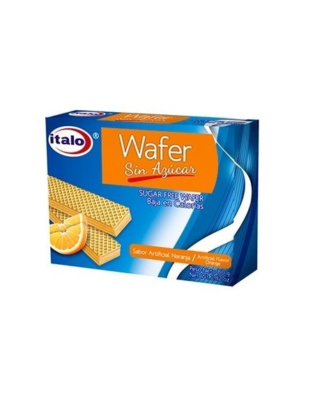 GALLETAS WAFER SIN AZUCAR ITALO   80 G
