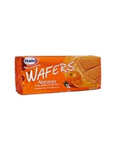 GALLETAS WAFER TAQUITO NARANJA ITALO