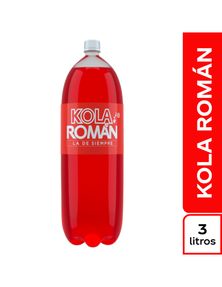 GASEOSA KOLA ROMAN 3 LT