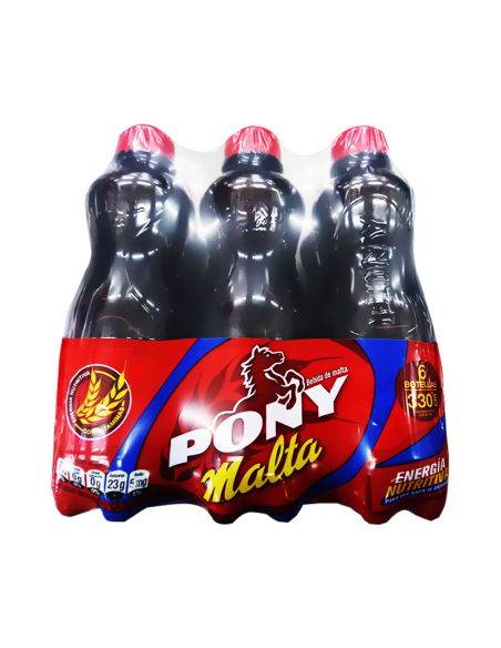GASEOSA PONY MALTA BOTELLA 6 UN
