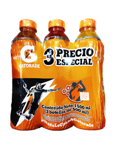 GATORADE 3 UN 500 ML