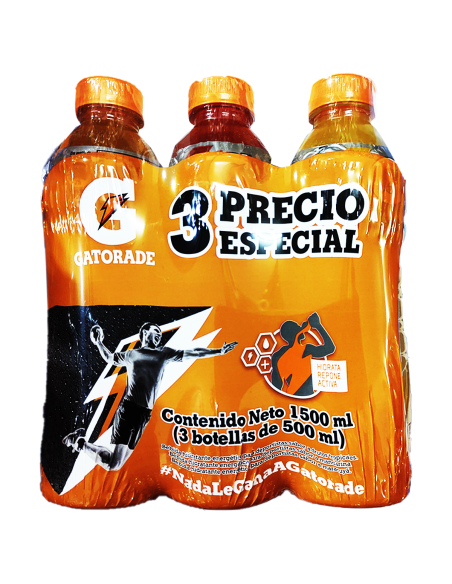 GATORADE 3 UN 500 ML