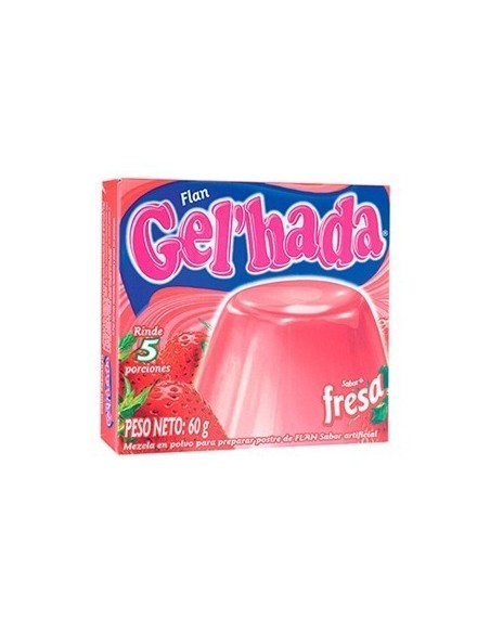 GELATINA GEL HADA FLAN FRESA