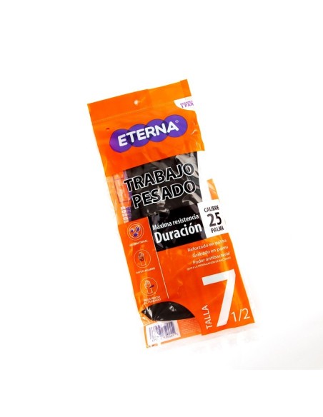 GUANTE BAÑO MAX DURACION  ETERNA T/7.5