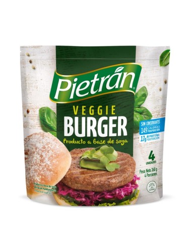 HAMBURGUESA PIETRAM VEGGIE 360GR