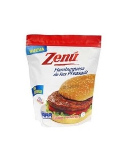 HAMBURGUESA PREASADA ZENU 400 GR