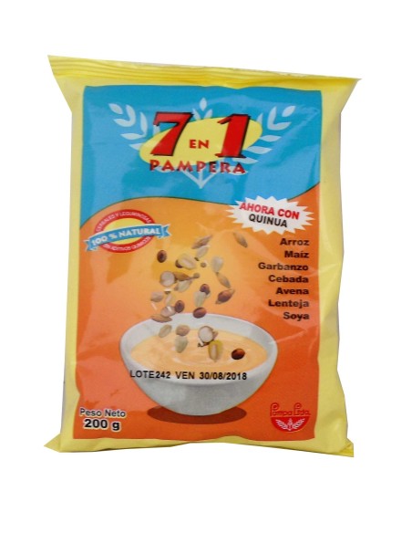 HARINA 7 GRANOS PAMPERA 200 G