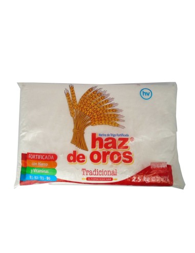 HARINA DE TRIGO HAZ DE OROS  2.5 K