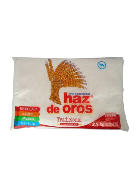 HARINA DE TRIGO HAZ DE OROS  2.5 K