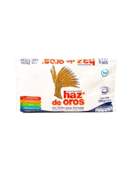 HARINA HAZ DE OROS POLVO HORNEAR 500 G