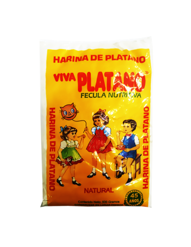 HARINA VIVA PLATANO 500