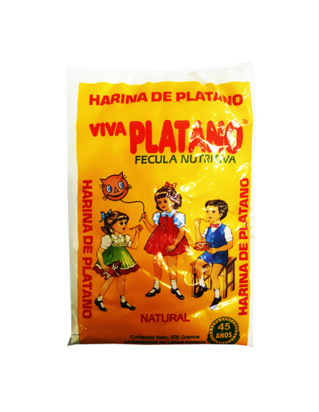 HARINA DE PLATANO VIVAPLATANO 500GR
