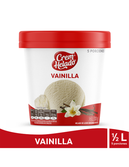 HELADO DE VAINILLA CREM HELADO 300 GR