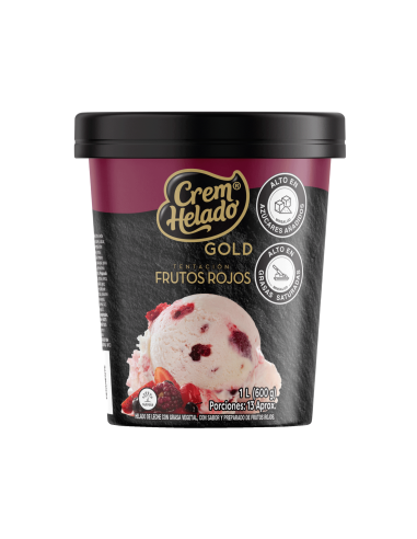 HELADO GOLD VAINILLA 600 G