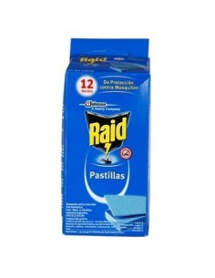 INSECTICIDA PASTILLAS RAID 12