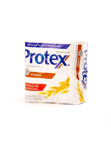 JABON  PROTEX AVENA 3 UN 130 G
