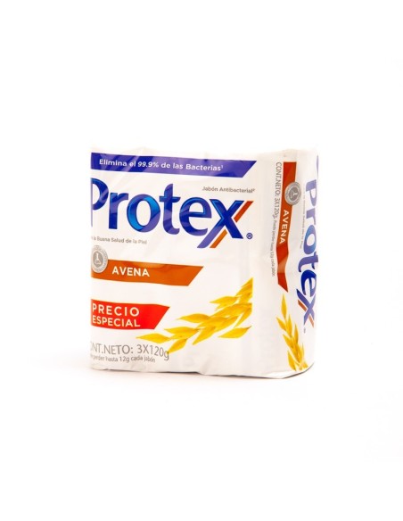 JABON  PROTEX AVENA 3 UN 130 G