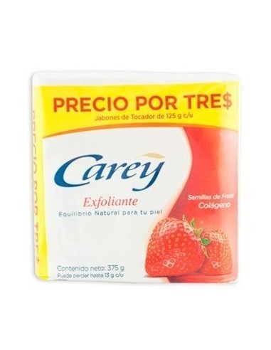 JABON DE TOCADOR CAREY  EXFOLIANTE  