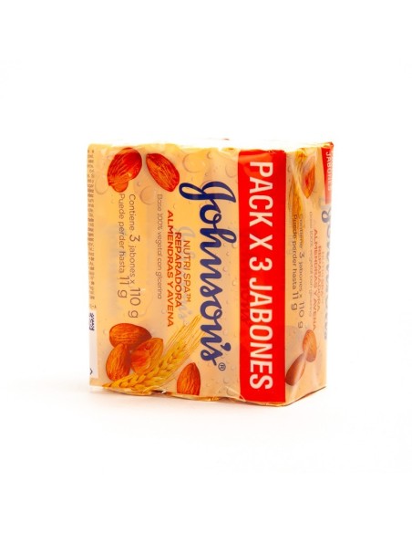 JABON DE TOCADOR JOHNSONS AVENA 3 UN