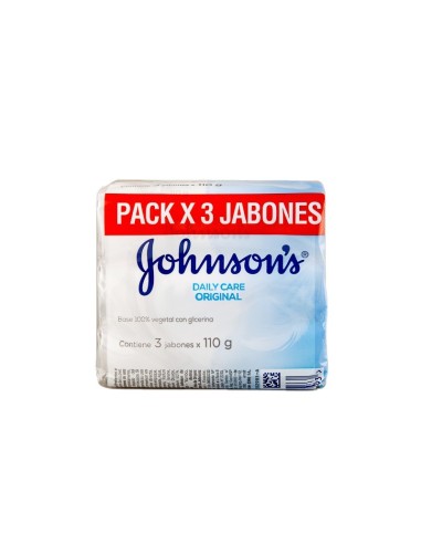 JABON DE TOCADOR JOHNSONS ORIGINAL 3 U