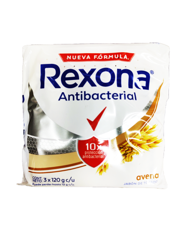 JABON DE TOCADOR REXONA AVENA 3 UND