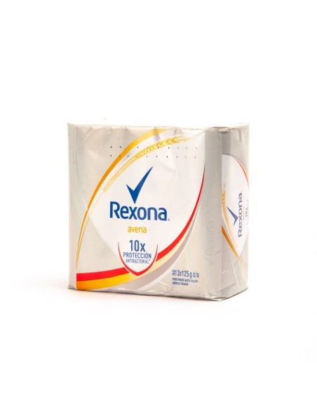 JABON DE TOCADOR REXONA AVENA 3 UND