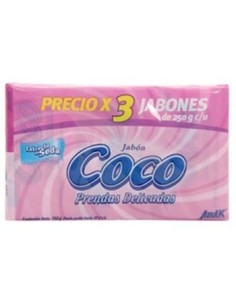 JABON EN BARRA AZUL K COCO  PRENDAS INTI