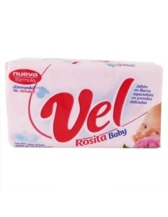 JABON EN BARRA VEL ROSITA BABY 3 UND