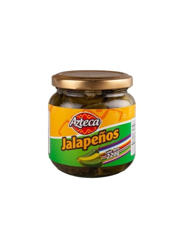 JALAPEÑOS AZTECA 220 G