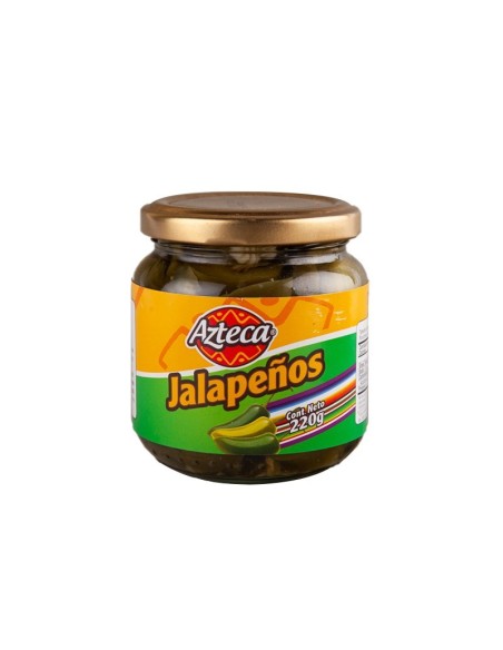 JALAPEÑOS AZTECA 220 G