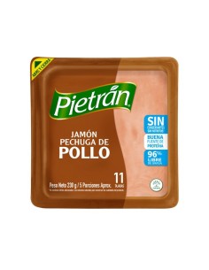 JAMON PECHUGA POLLO PIETRAN 230 G