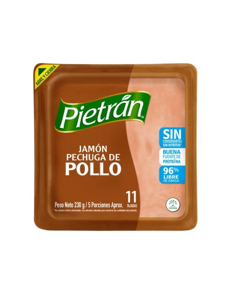 JAMON PECHUGA POLLO PIETRAN 230 G