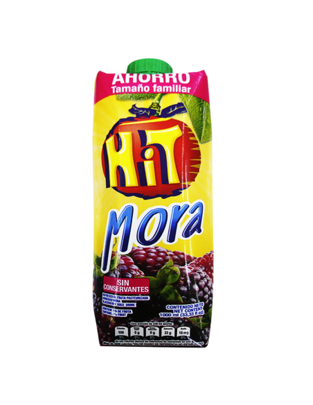 JUGO HIT MANGO/ MORA/PIÑA/TROPI  1 LT