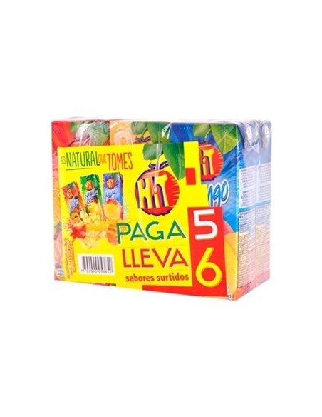 JUGO HIT PAGA 5 LLEVE 6 SURTIDO