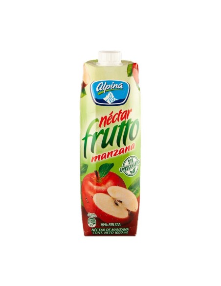 JUGO MANZANA FRUTTO NECTAR  LT