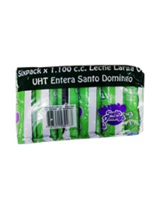 LECHE ENTERA SANTO DOMINGO  6 UND