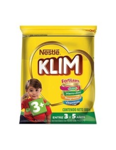 LECHE BOLSA KLIM 3+  1000 G