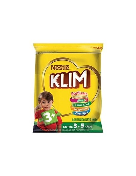LECHE BOLSA KLIM 3+  1000 G