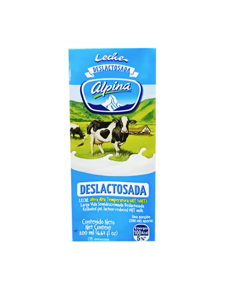 LECHE DESLAA ALPINA  200 ML